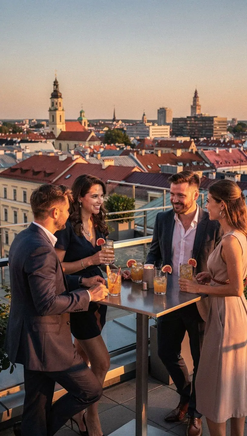 Arbatos ceremonija su elegantiškais puodeliais ir šaukšteliais.